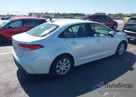 2025 Toyota Corolla Le from USA, damaged, VIN 5YFB4MDE7SP311850